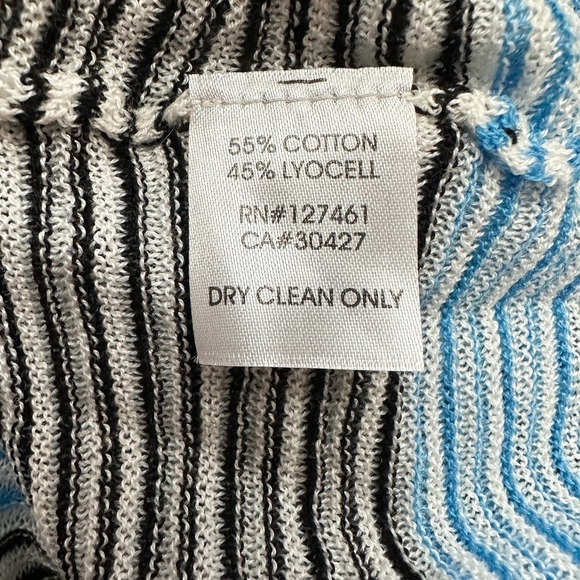 Wildfox Astor Aura Distressed Striped Ruffle Detail Sweater NWT Size S - Picture 10 of 12